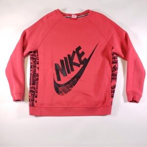 Men’s Vintage (red tag) NIKE large graphic print pullover sweatshirt, Medium